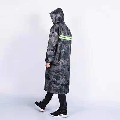 迷彩长风衣